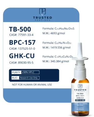 GLOW   (TB-500/BPC-157/GHK-CU) (10/5/25MG)